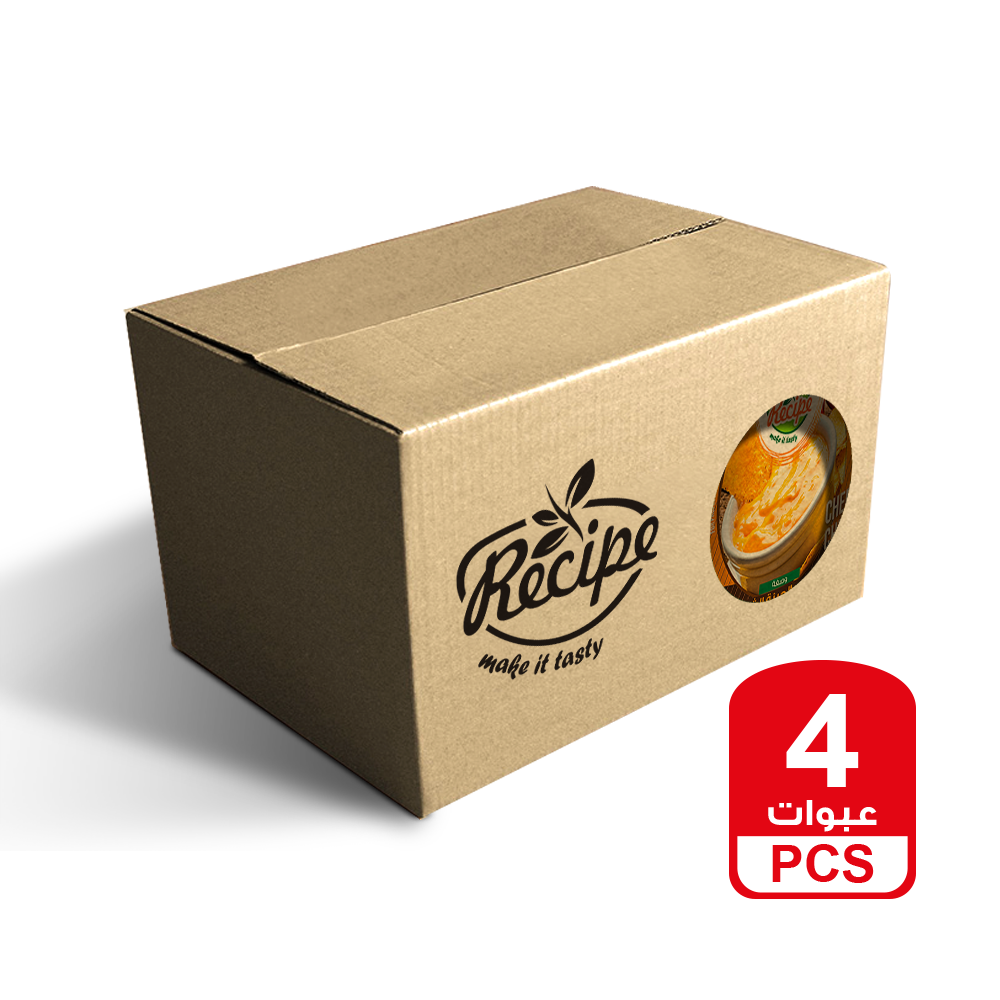 Cheddar Cheese Sauce 2KG (4 PCS × 500 gm)