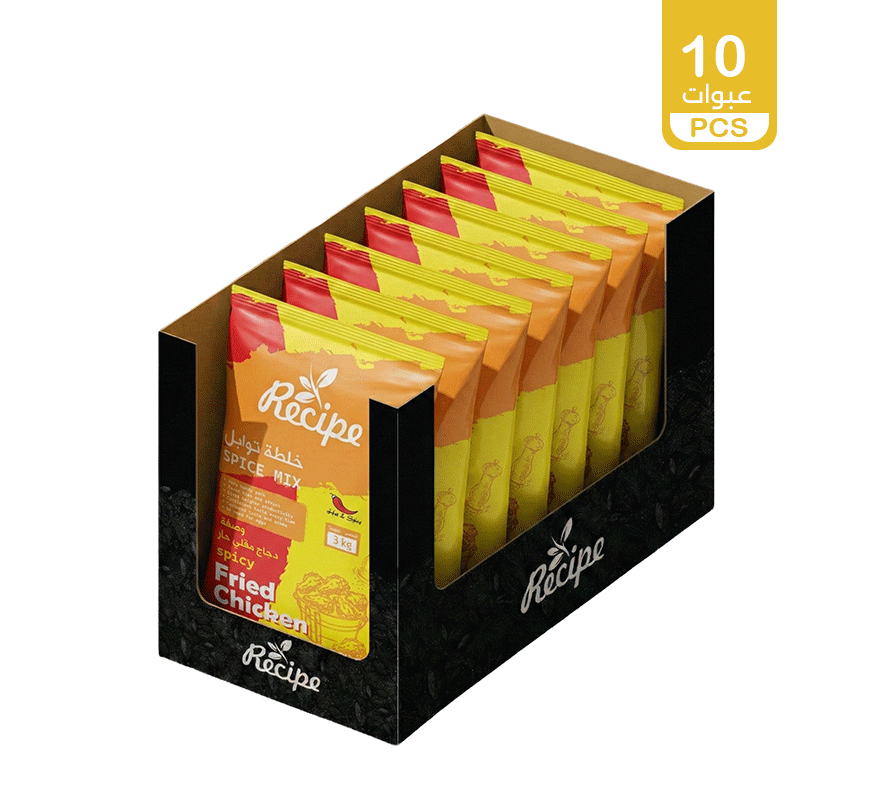 Spice Mix - Spicy Fried Chicken Recipe 6 Kg (20PCS × 300 gm)