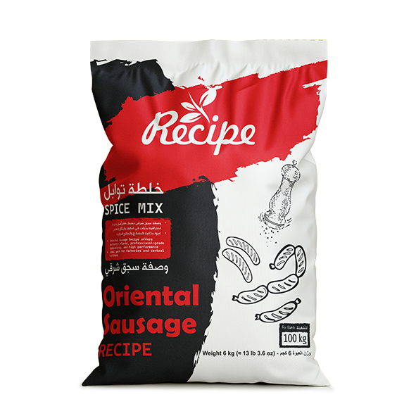 Spice Mix - Oriental Sausage Normal Colorant Recipe 6 KG